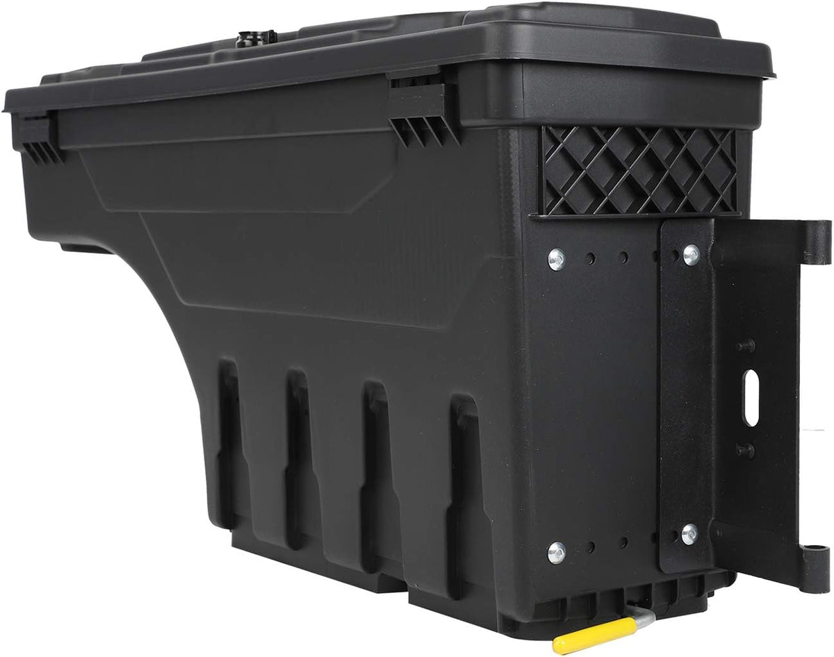 Truck Bed Wheel Well Storage Case Tool Box Lockable Storage Box P6414