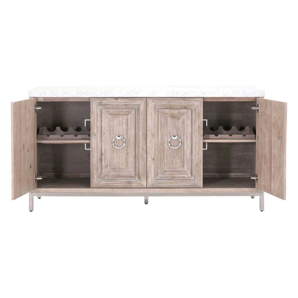 Gray Wood Sideboard M271433