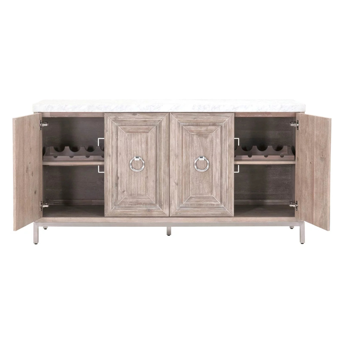 Gray Wood Sideboard M271433