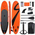 10' Inflatable Stand Up Paddle Board with Paddle, Leash, Pump & Backpack L55113