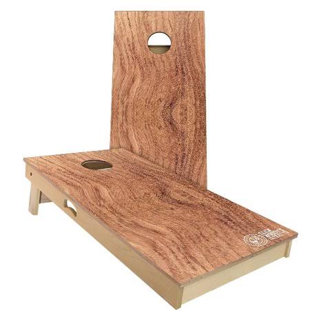African Rosewood Cornhole Board Set U80887