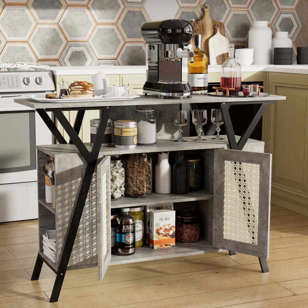 Entrance Storage Cabinet with Adjustable Shelves N875143