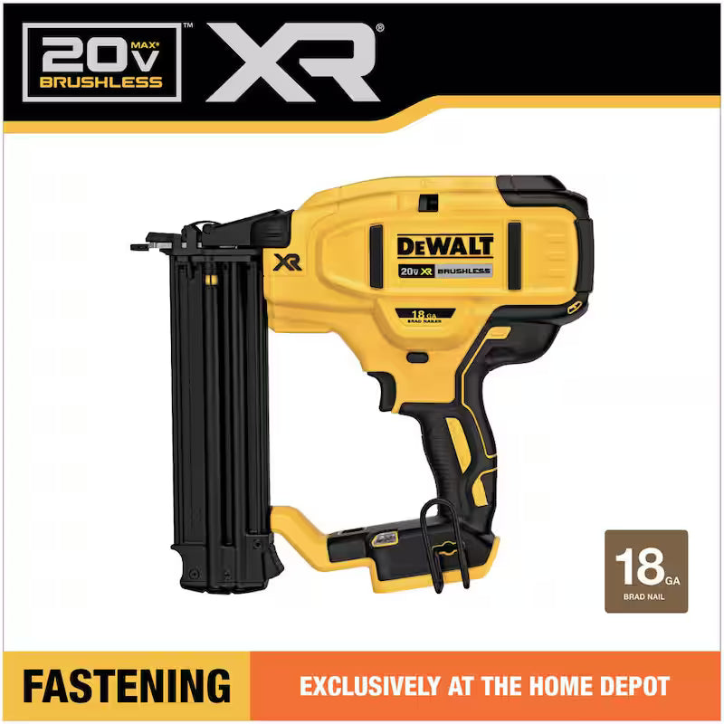 20V MAX Cordless 18-Gauge Brad Nailer J76162
