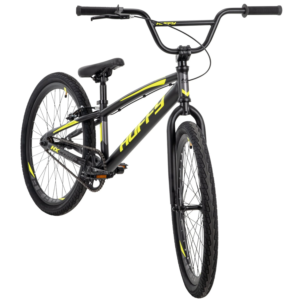 24-inch Black Yellow BMX Bike G2875