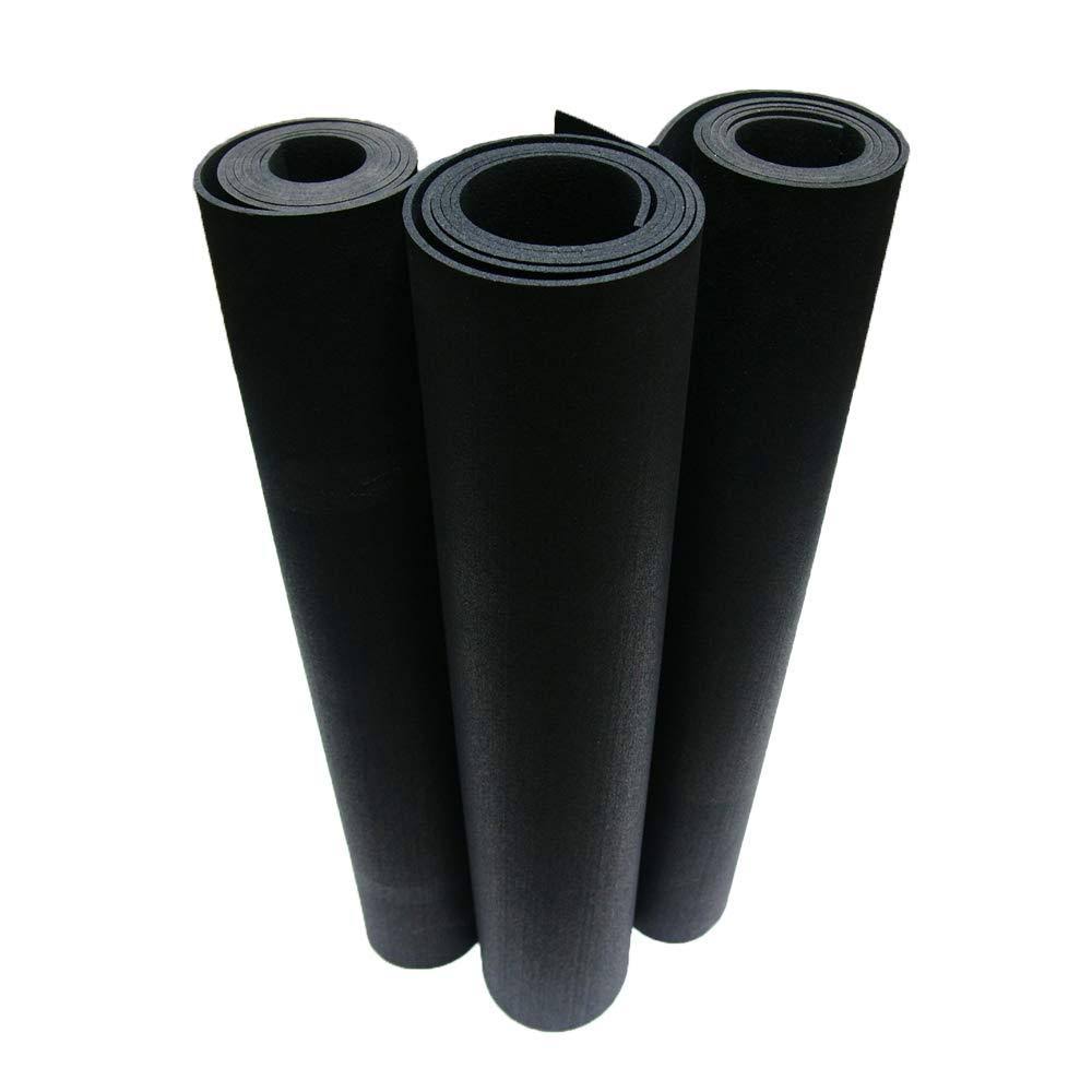 Black Recycled Floor Mat O7589