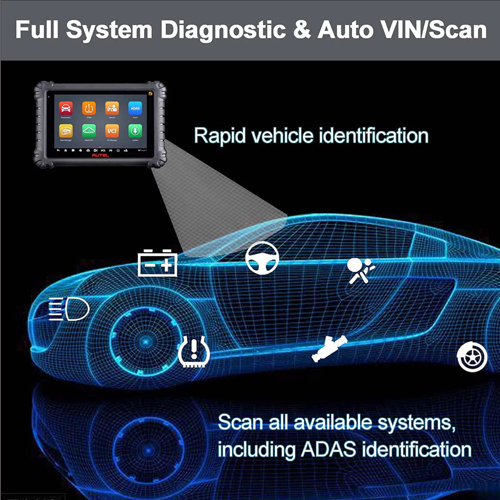 2022 Full System Diagnostic Tool OBD2 Scanner H445352