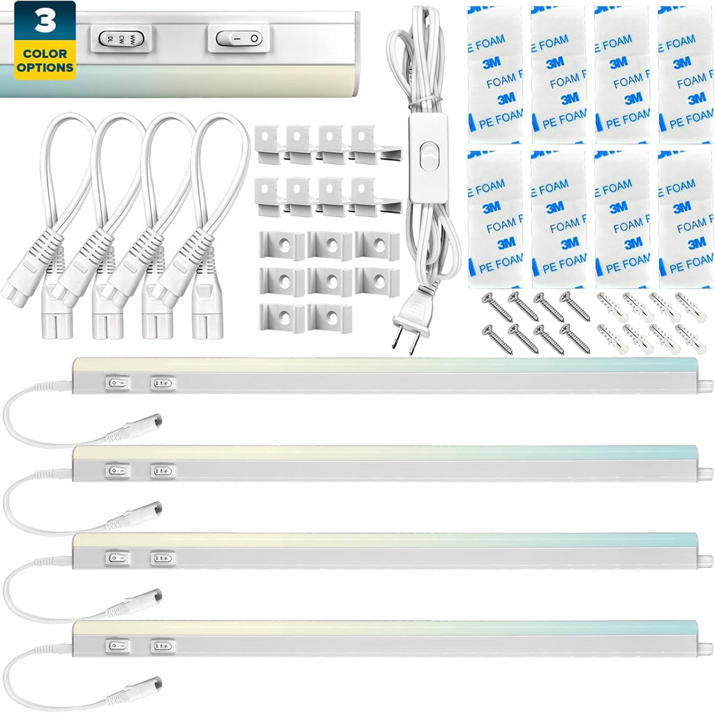 34 Inch 3 PCS LED Under Cabinet Light Kit T284647