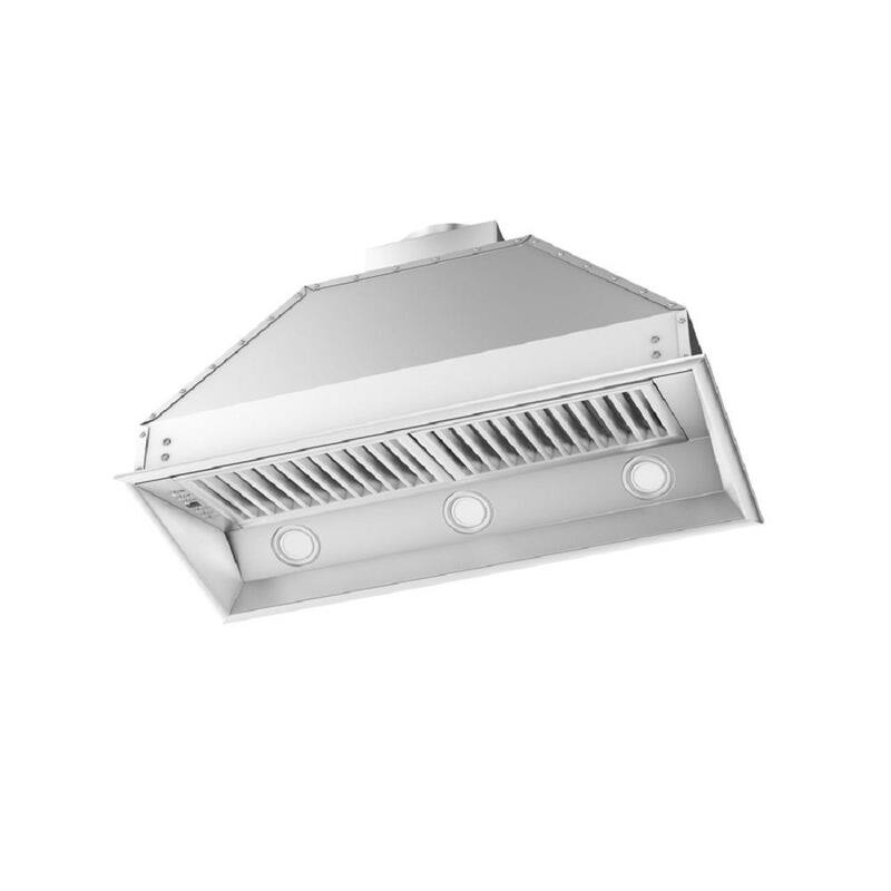 700 CFM Stainless Steel Ducted Range Hood Insert X5217