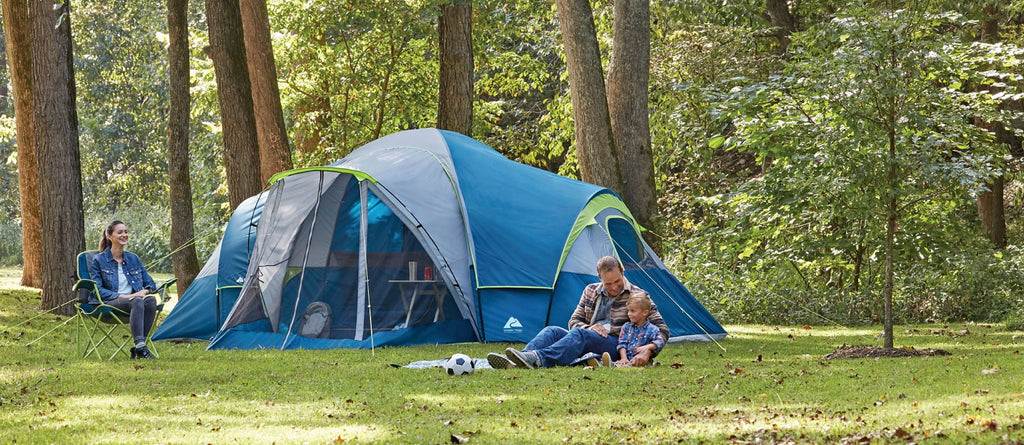 10-Person Modified Dome Tent with Screen Porch H9654