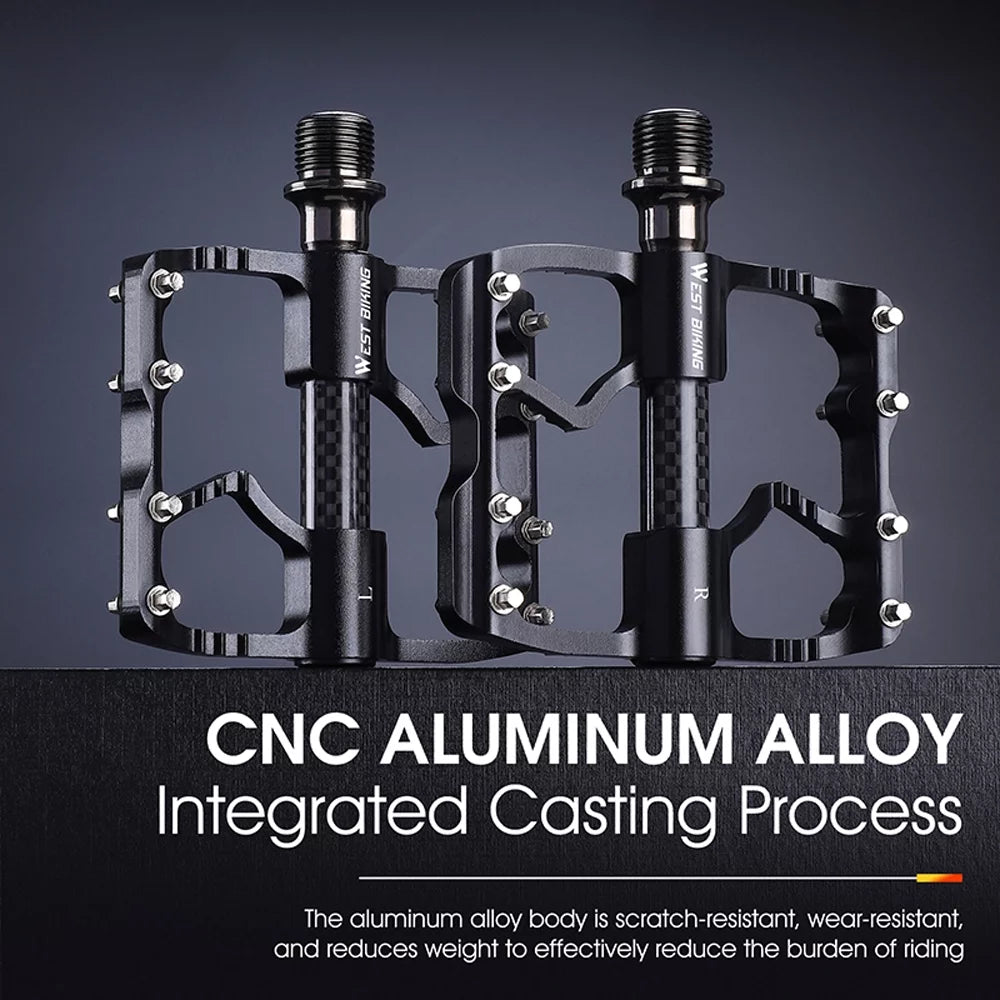 Ultralight Aluminum Alloy 3 Bearings Bike Pedals F12210