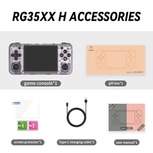 Retro Handheld Gaming Console with 64GTF Card F540