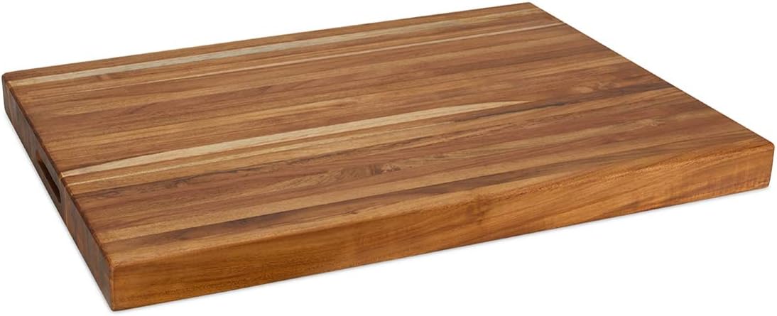 Extra-Large Teak Cutting Board with Hand Grip T7974