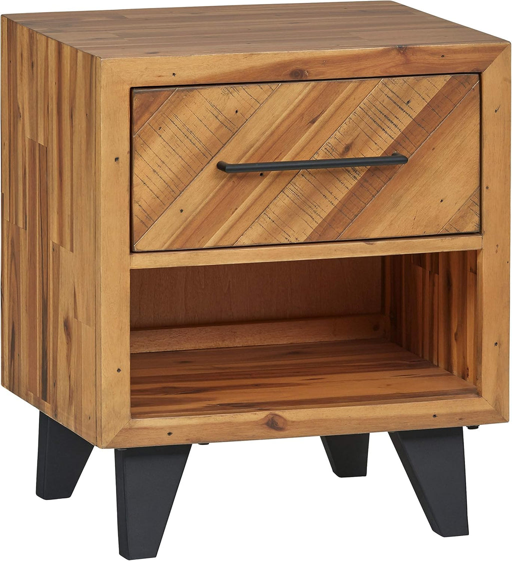 Acacia Nightstand with Legs T8403