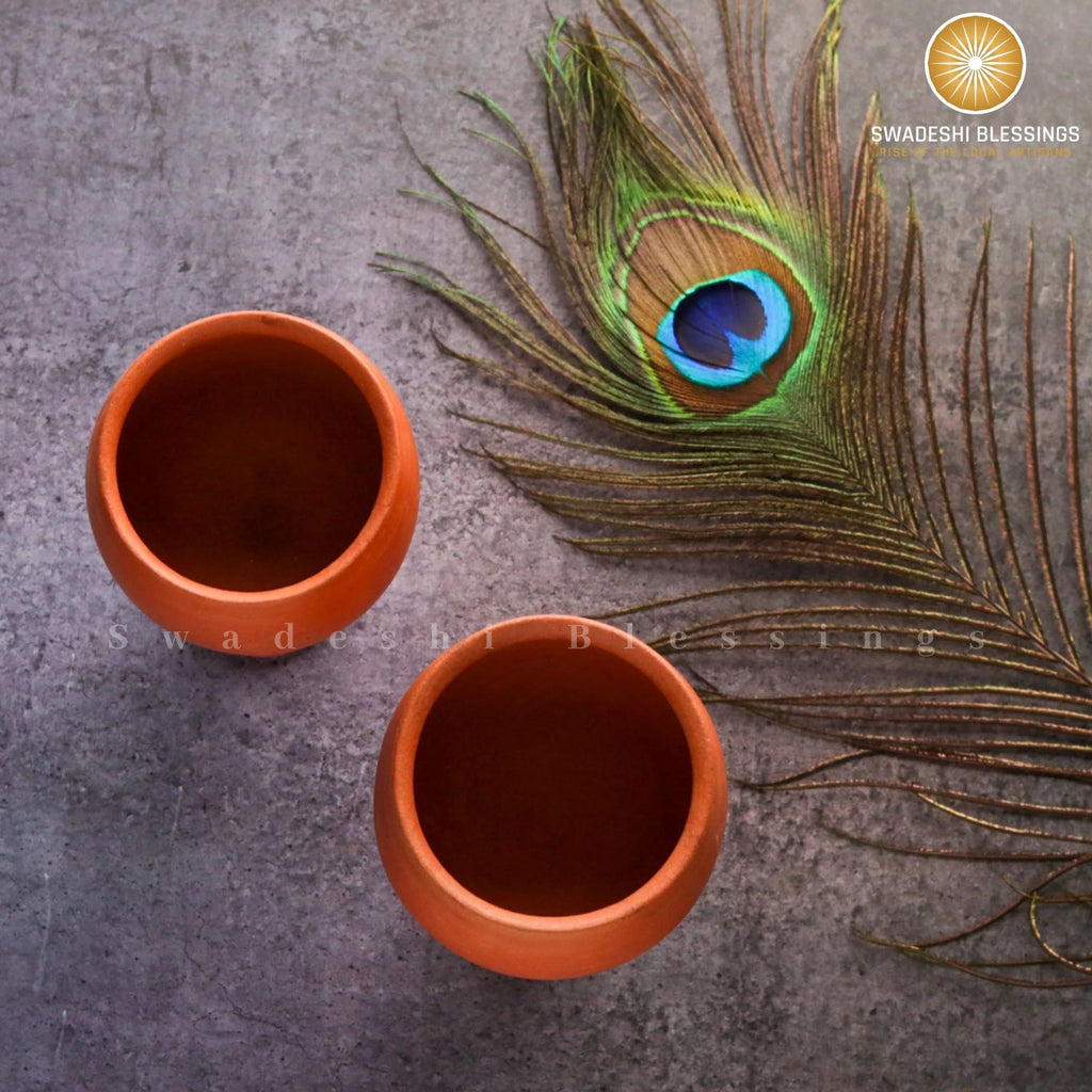 Clay Goblet Set of 2 Tumblers 200ml P680002