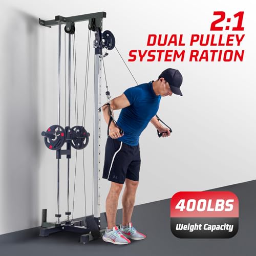Wall Mount Cable Machine with 20 Positions K3235