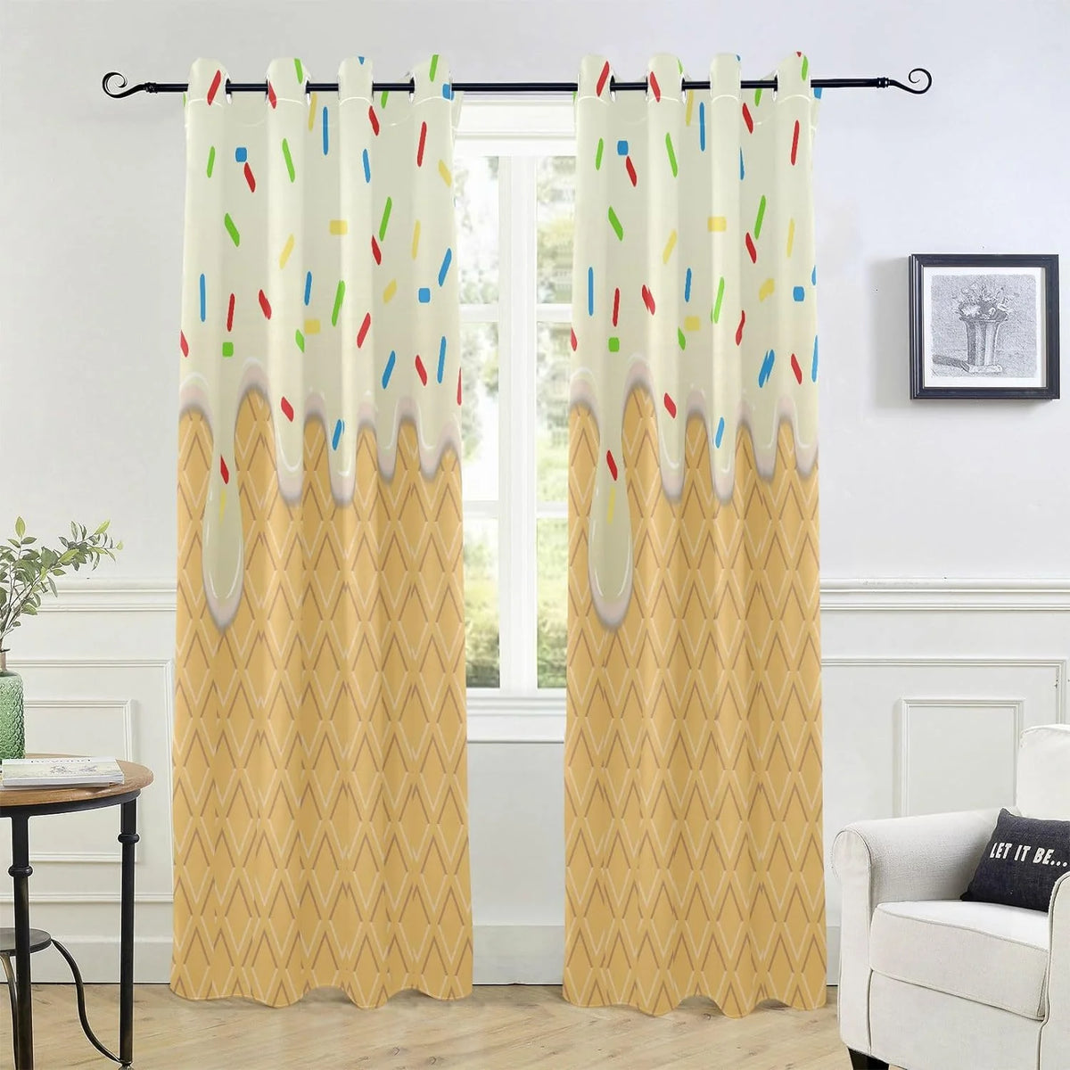 Blackout Thermal Insulated Curtains 84x42in E3959