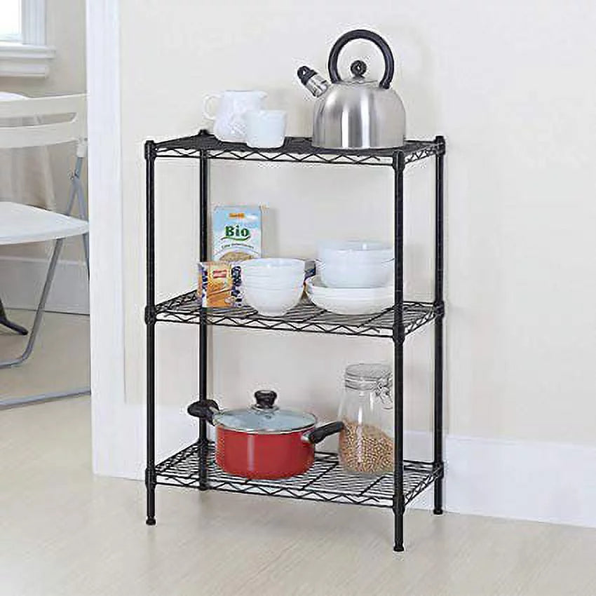 Wire Shelving Cart 3 Shelves C189422