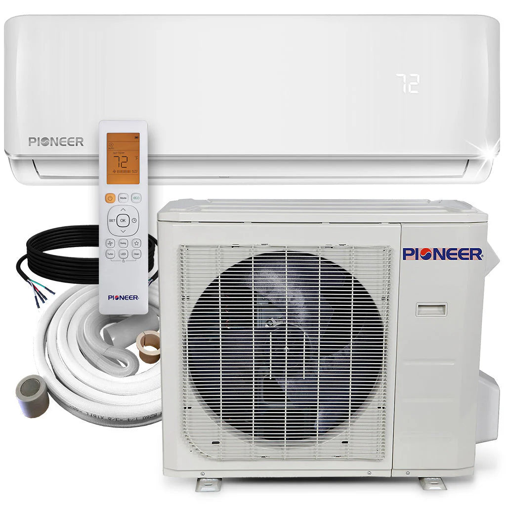 30,000 BTU 18.6 SEER 230V Ductless Mini-Split Inverter Air Conditioner Heat Pump System W1757