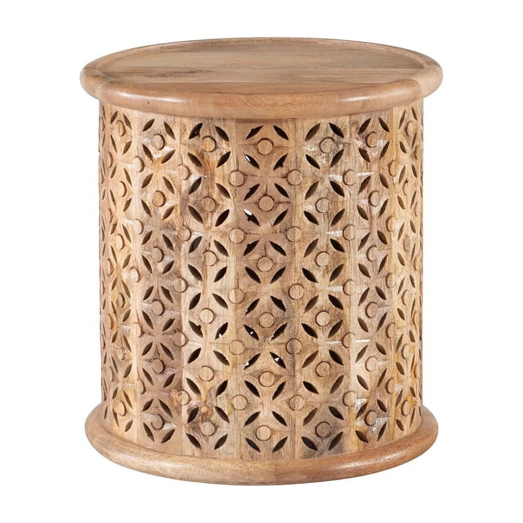 Mango Wood Side Table Y15368