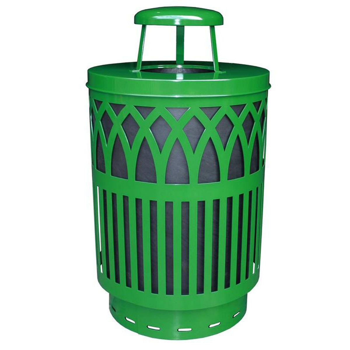 Green 40 Gallon Trash Can W721