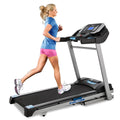 Folding Treadmill with 2.25 HP Motor and 10 Levels Incline N1396