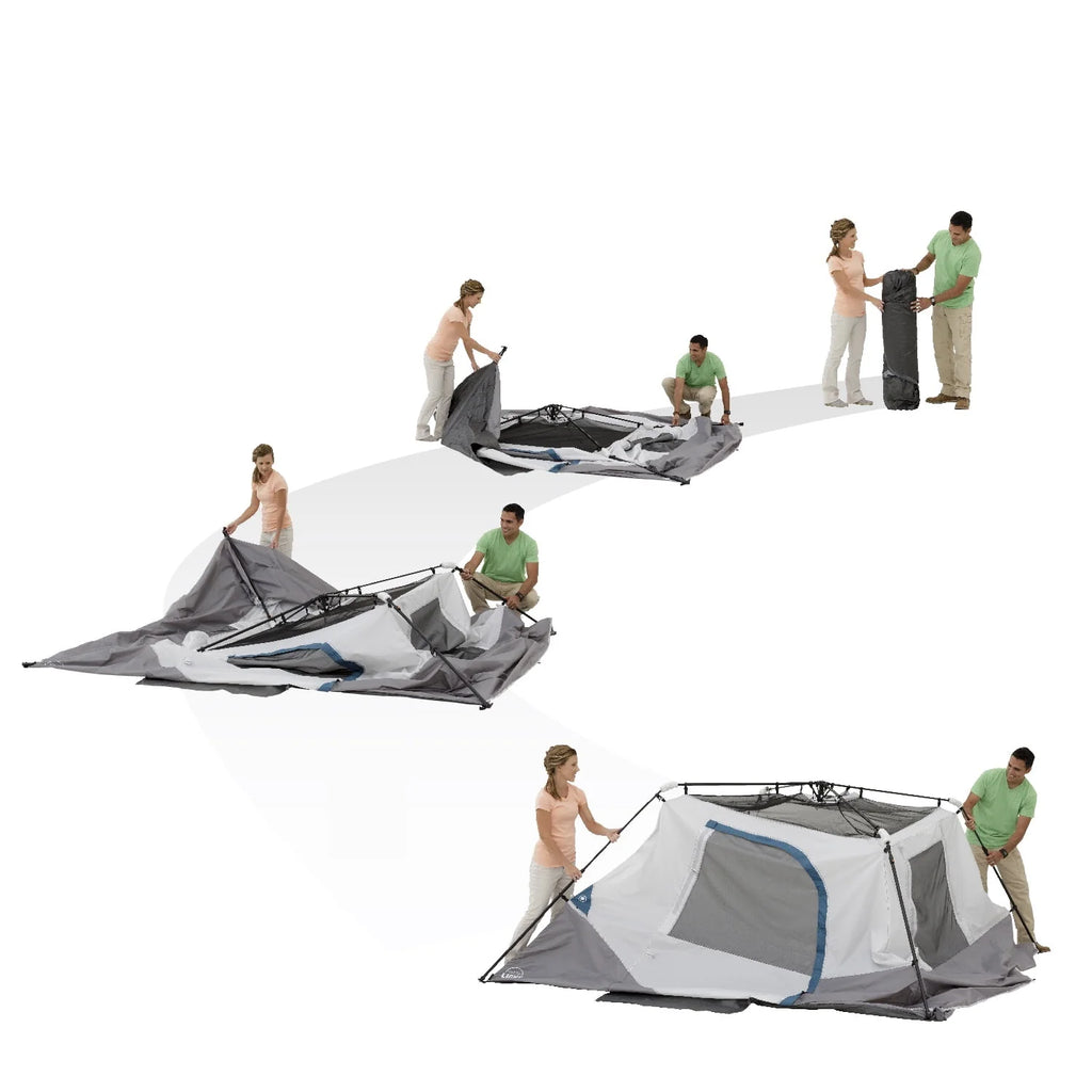 6-Person Instant Cabin Tent with LED Light L95859