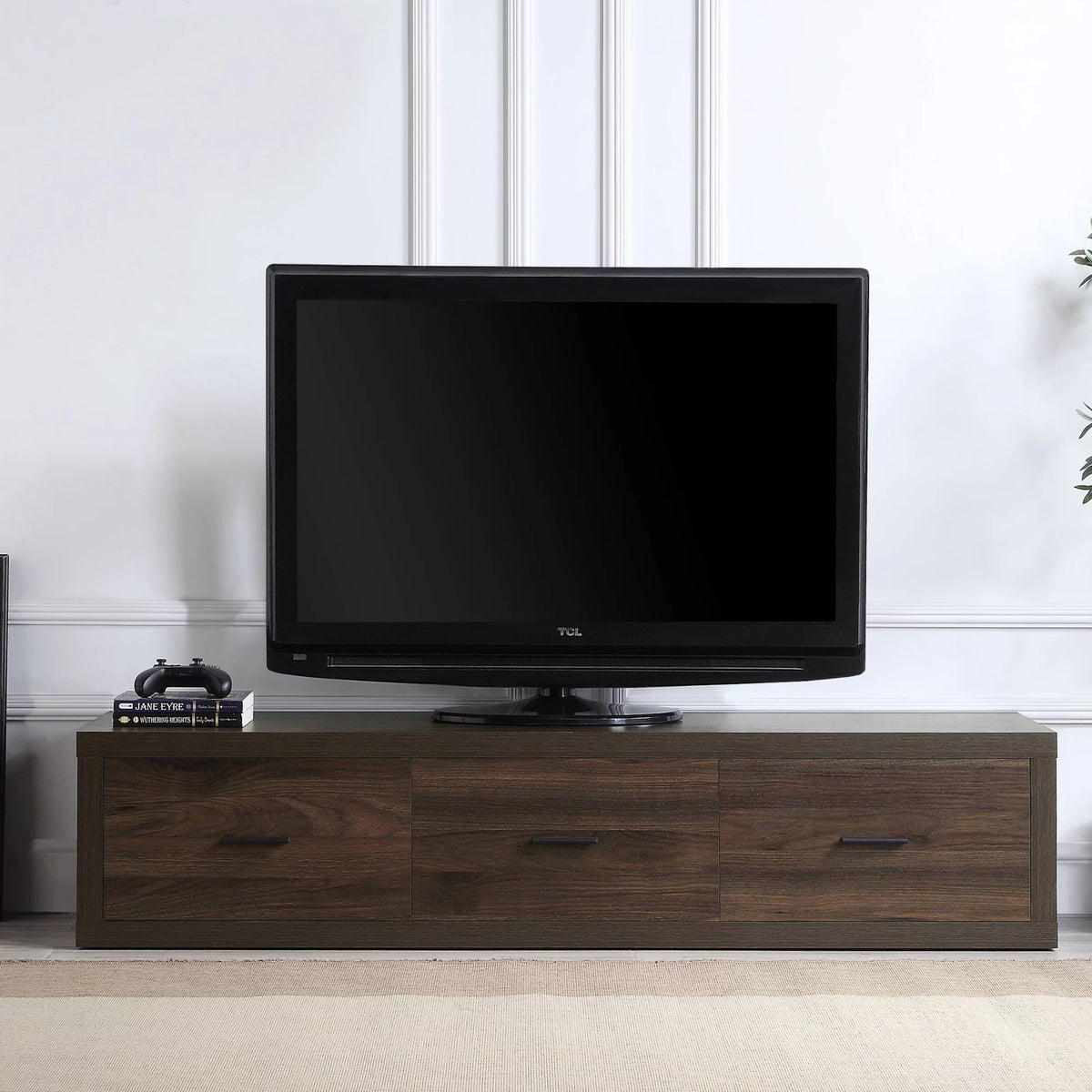 Walnut Finish TV Stand U58917