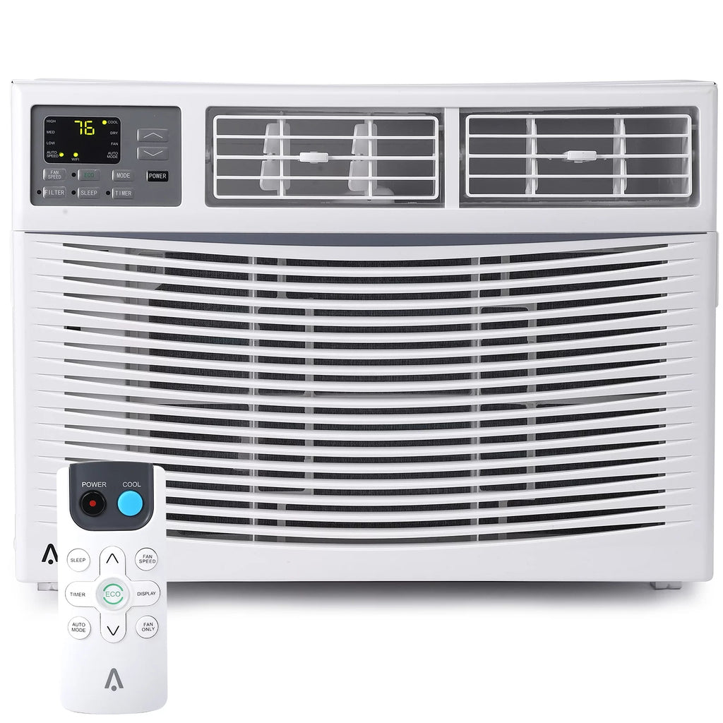 6000 BTU White Window Air Conditioner with Remote U643