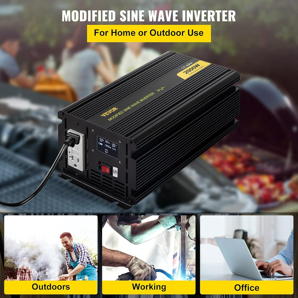 2000W Modified Sine Wave Power Inverter W9016