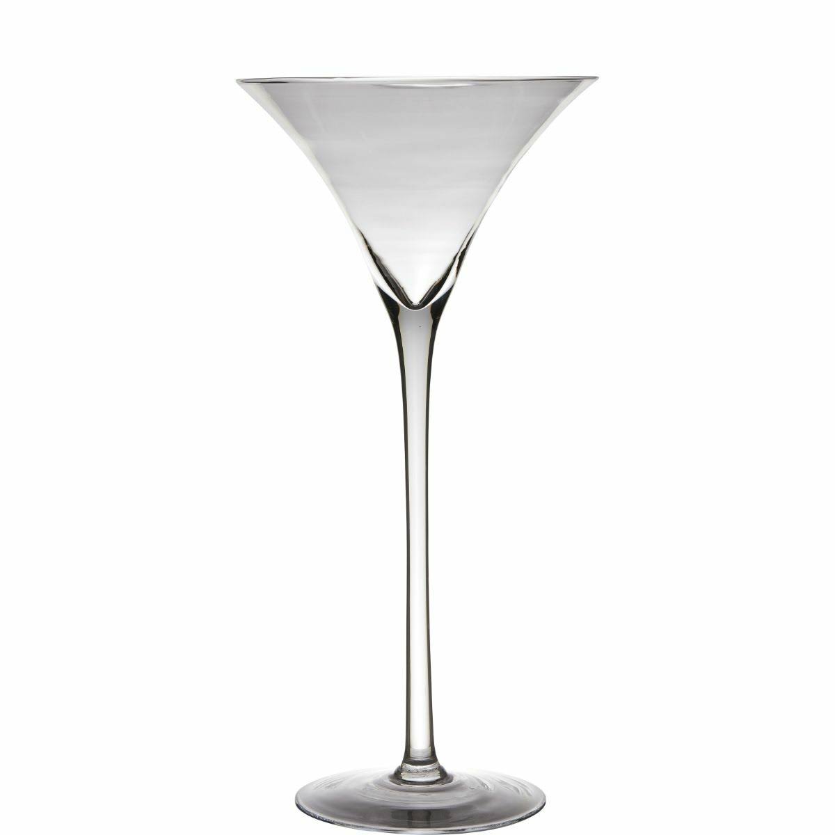 Clear 35x22 Martini Glass Vase R78038