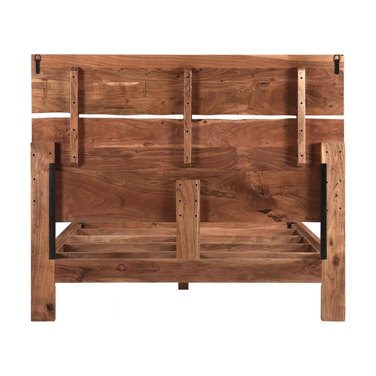 Solid Wood Queen Panel Bed M496971