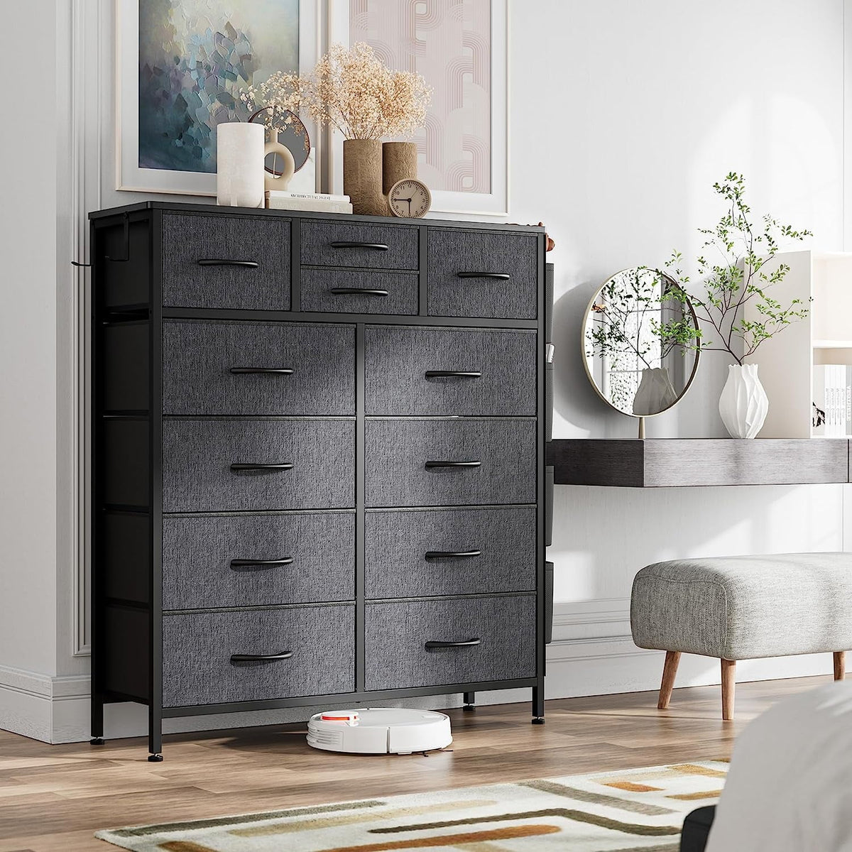 12 Drawer Fabric Dresser B68488
