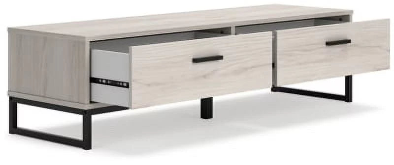 Whitewash Storage Bench O377883