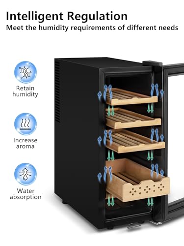 Electric Cooler Cabinet 35L with Temperature and Humidity Control L450407
