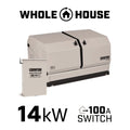 14Kw Home Standby Generator with 100 Amp Automatic Transfer Switch X614877