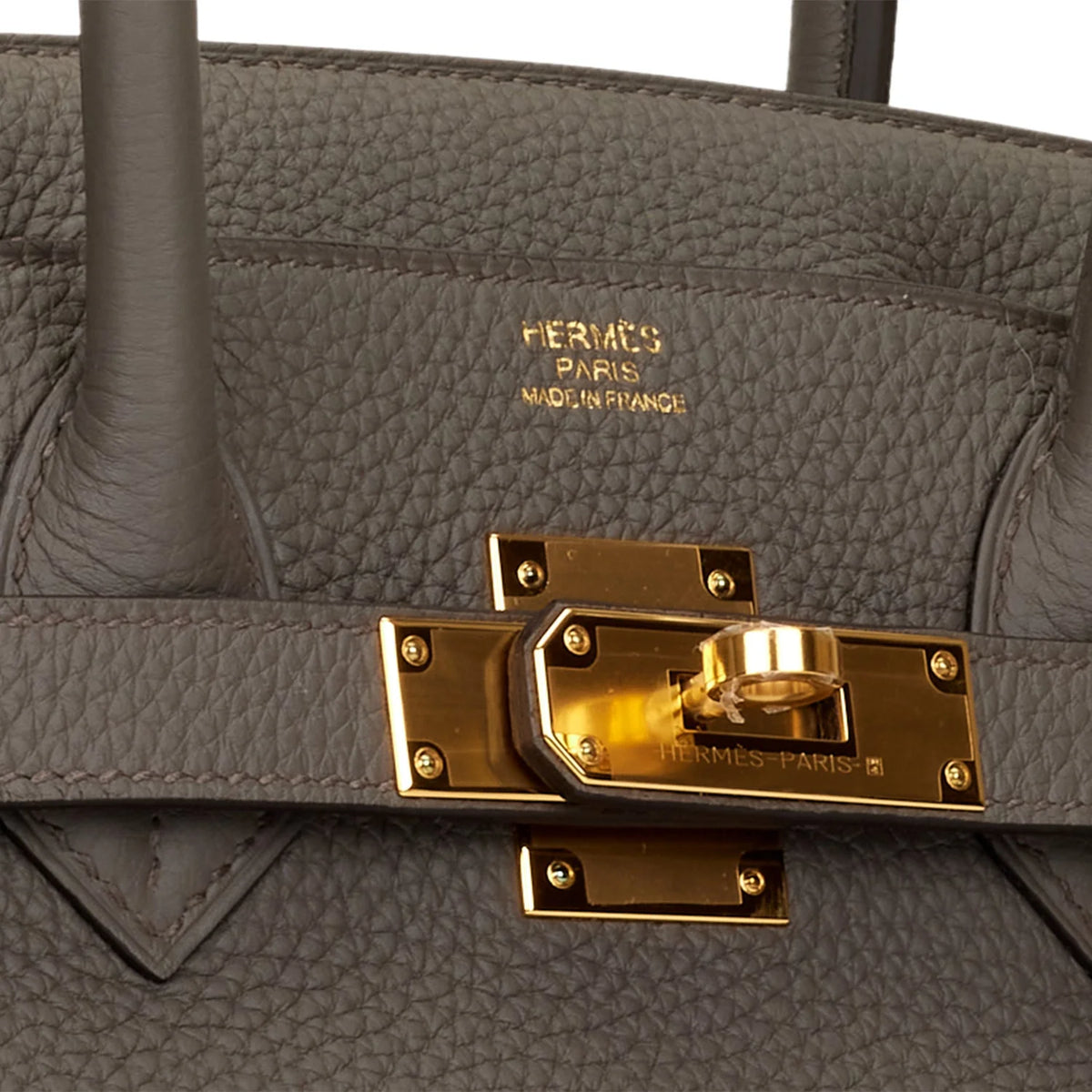 Togo Leather Handbag E386825
