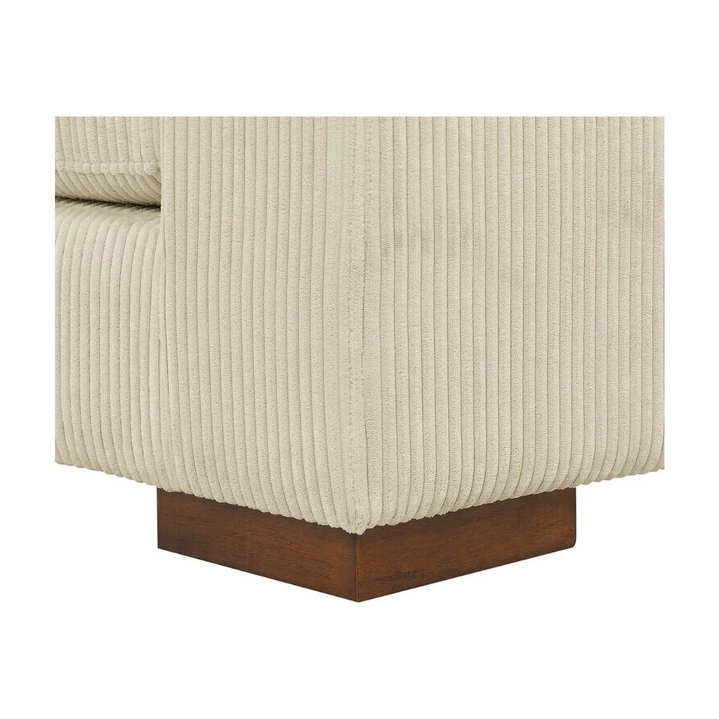 Corduroy Upholstered Sectional M659