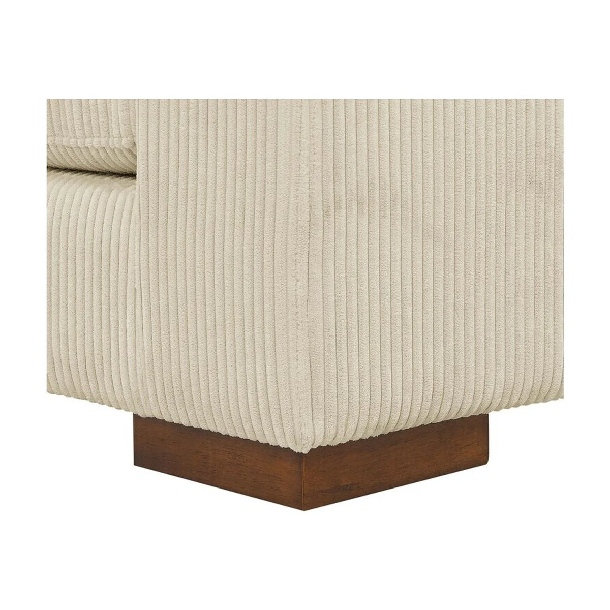 Corduroy Upholstered Sectional M659