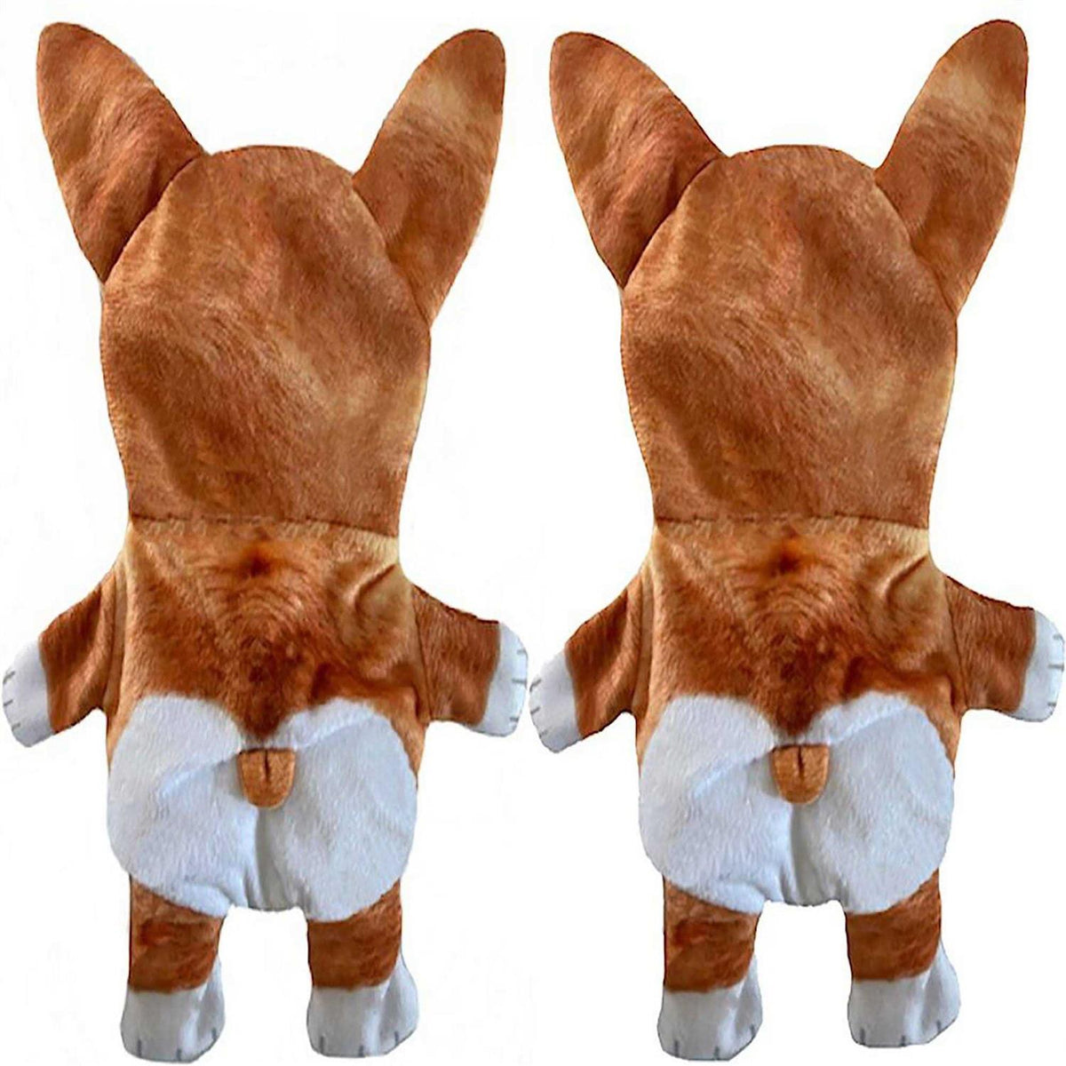 Corgi Paper Crinkle Squeaker Toy Y963