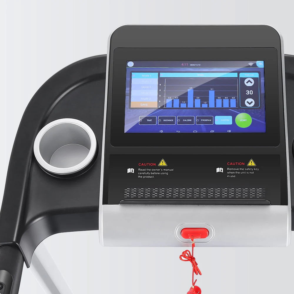 Electric Motorized Treadmill with 3 Incline Levels J8679