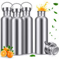 4 Pack 34 oz Stainless Steel Water Bottles N543