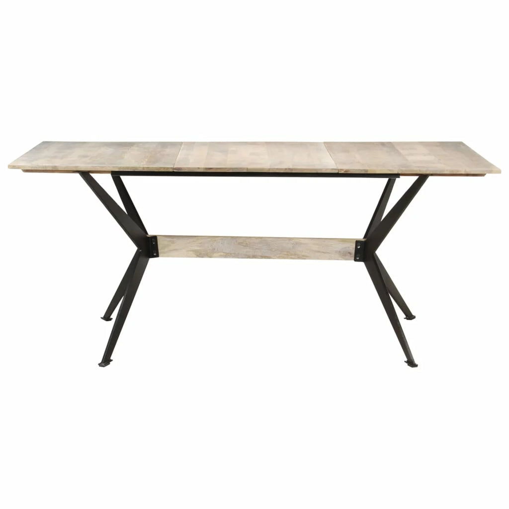 70.9"x35.4"x29.9" Solid Mango Wood Dining Table O82185