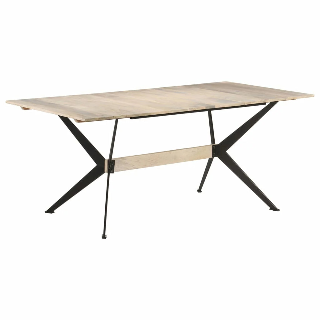 70.9"x35.4"x29.9" Solid Mango Wood Dining Table O82185