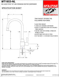 Point-of-Use Drinking Faucet Z72805