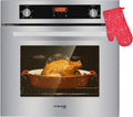 24 Built-in Natural Gas Single Wall Oven with Rotisserie C27799