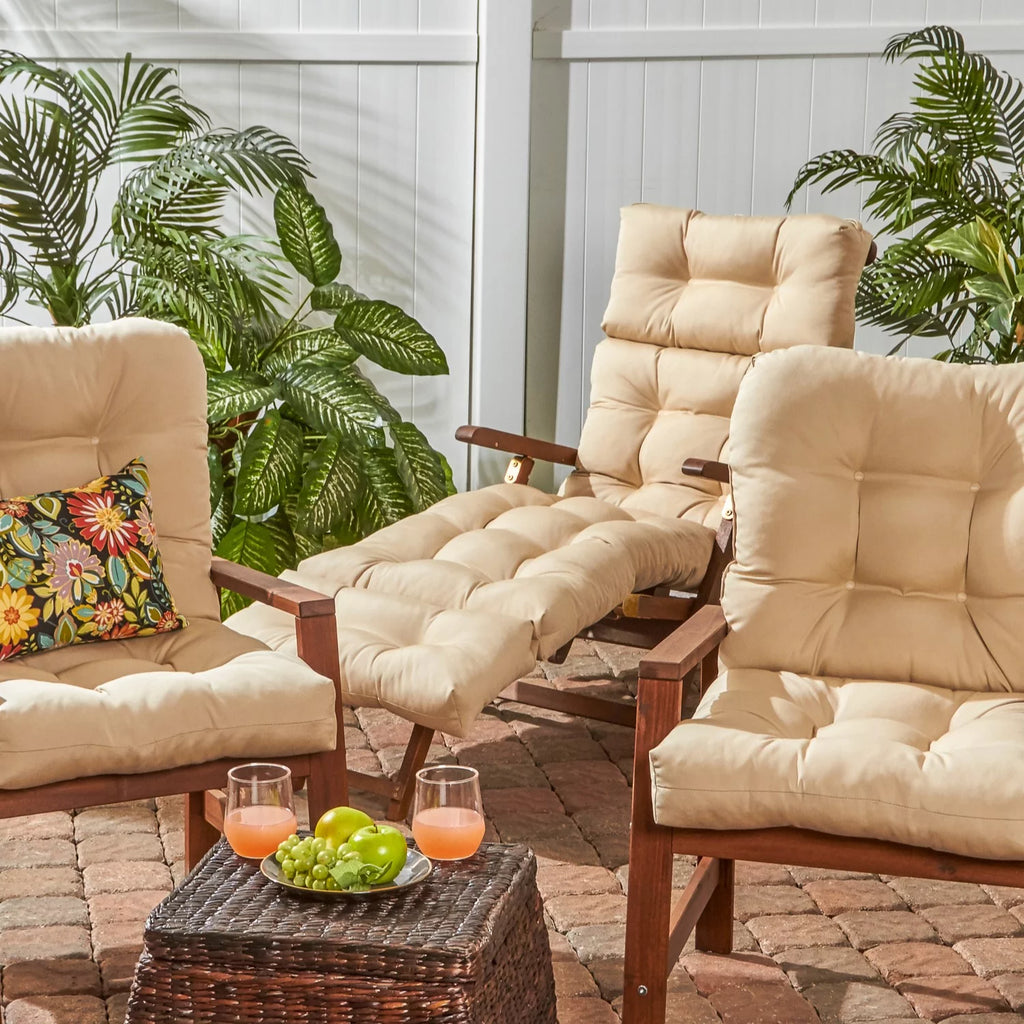Stone Outdoor Chaise Lounge Chair Cushion Z9079