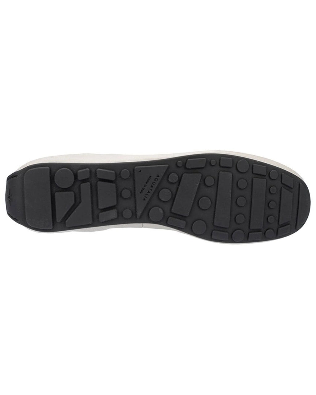 Grey Weatherproof Leather Flat T86204