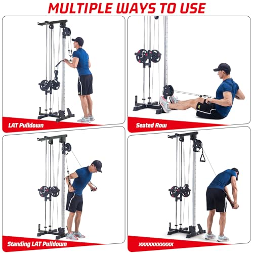 Wall Mount Cable Machine with 20 Positions K3235