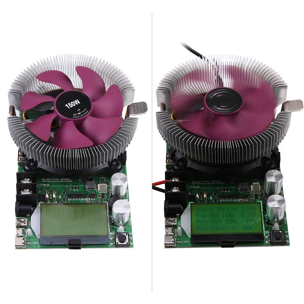 150W 200V 20A Adjustable Electronic Load Tester Pack of 2 M417777