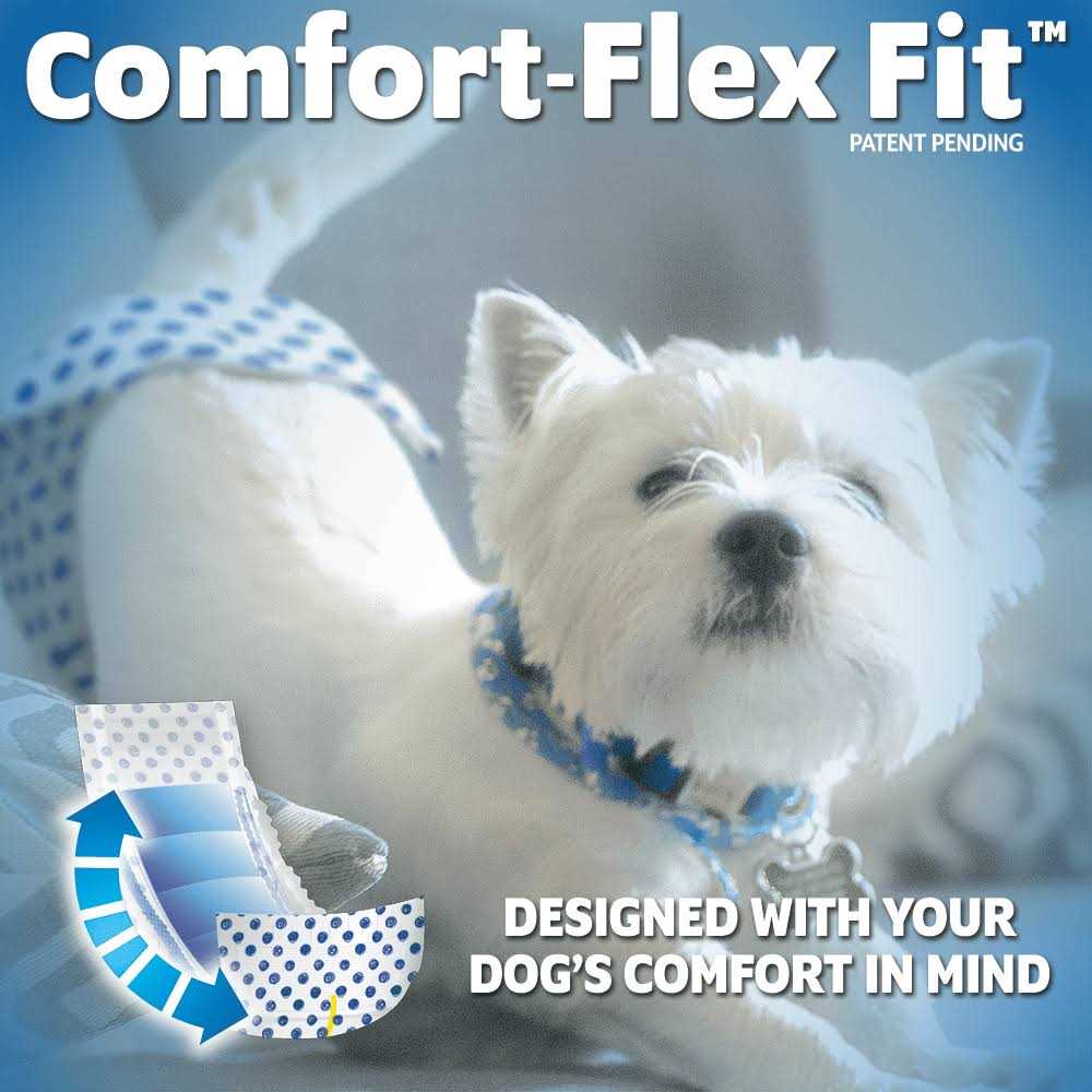 Disposable Male Dog Diapers with Leak Proof Fit B7443